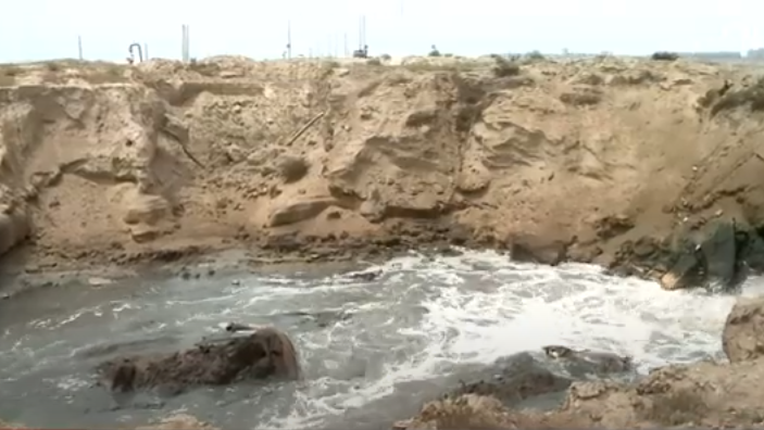 Bu ərazidə çirkab sular dənizə axıdılır: "40 ildir bu iy var" - VİDEO