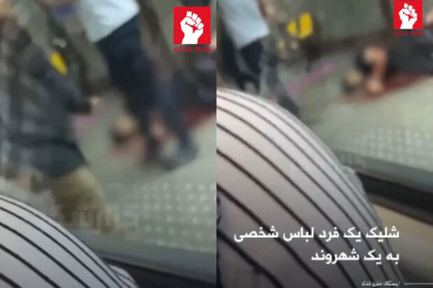 Tehran metrosunda dəhşət: "Repressiv qüvvələr gənci güllələdilər" - VİDEO