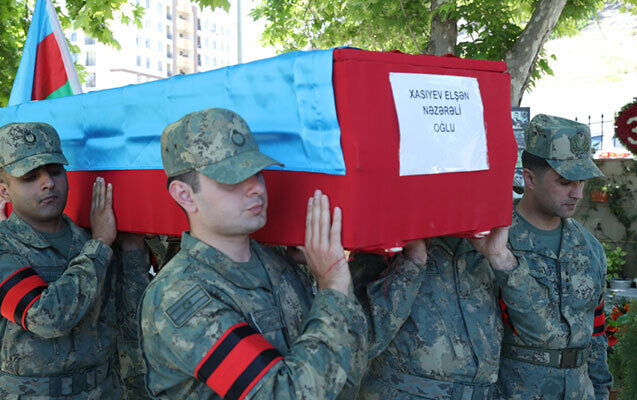 Daha bir şəhidimiz 30 ildən sonra dəfn olundu - Fotolar