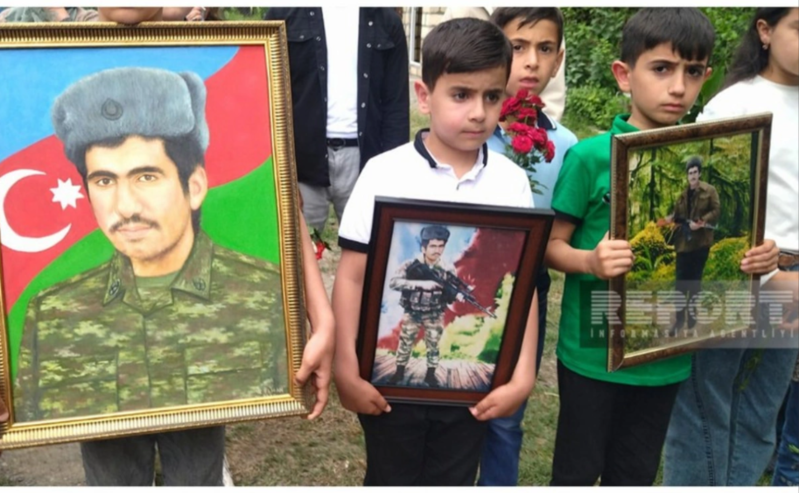 Tərtərdə Birinci Qarabağ müharibəsinin şəhidi Ədalət Əliyev dəfn edilib