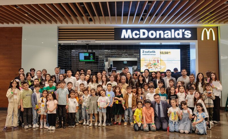 "McDonald’s Azərbaycan" və DSMF şəhid övladları üçün tədbir təşkil ediblər - FOTO - VİDEO