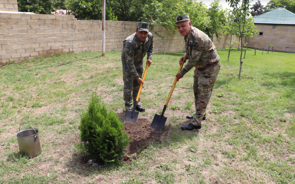 Hərbi Prokurorluq və Müdafiə Nazirliyi Şəmkir rayonunda birgə tədbir keçirib