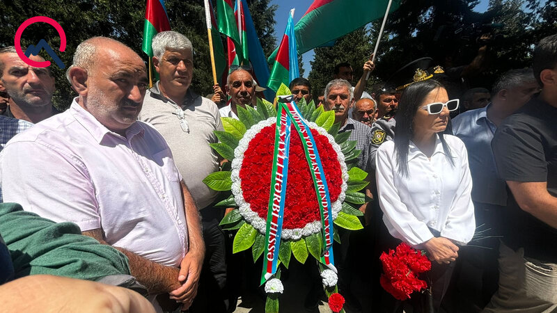 I Qarabağ müharibəsi şəhidi Göyçayda dəfn olundu - Fotolar