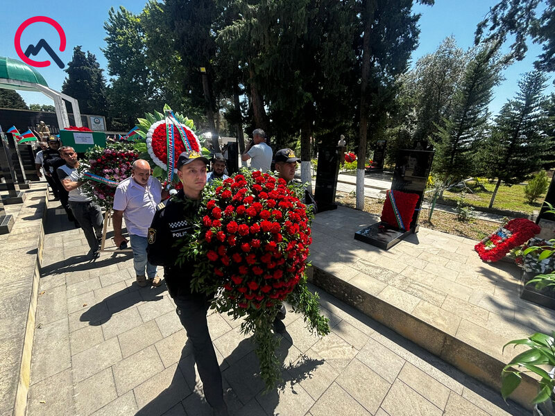 I Qarabağ müharibəsi şəhidi Göyçayda dəfn olundu - Fotolar