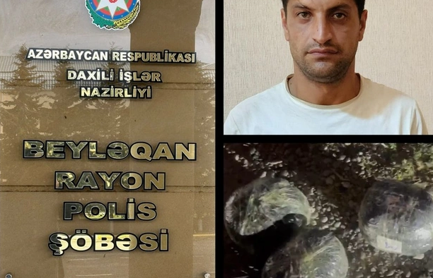 Beyləqan sakinində doqquz kiloqrama yaxın heroin və marixuana aşkarlanıb