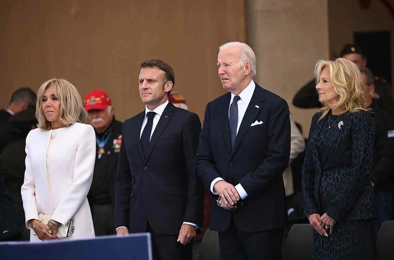 Bayden ətrafında fırlanır, MAKRON İSƏ... - VİDEO