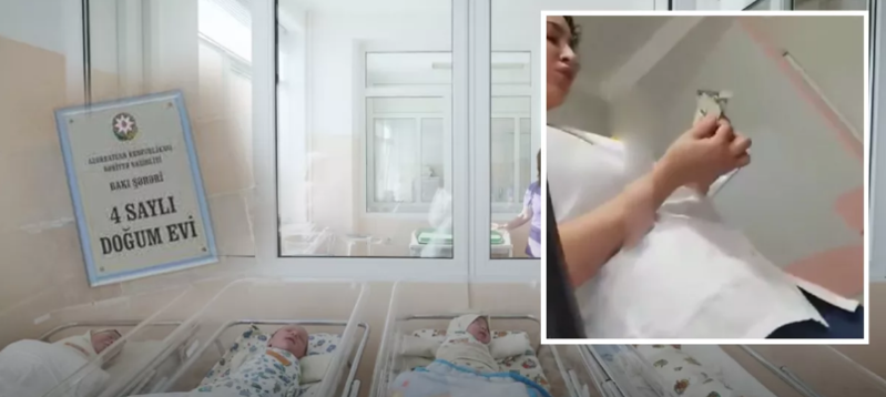 Xəstəxanadan gizlin görüntülər: Qarabağ veteranı ilə "şirinlik davası" – VİDEO