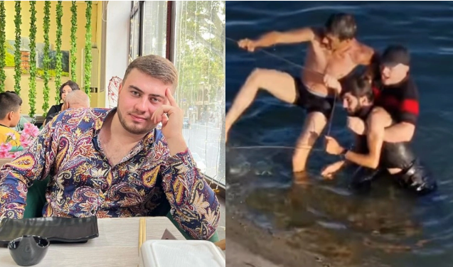 Azərbaycanlı rəssam həyatını təhlükəyə atıb Kürdə batan şəxsləri xilas etdi