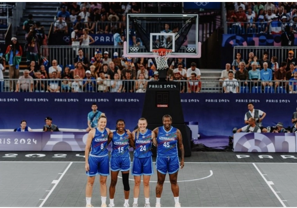 Paris-2024: Qadınlardan ibarət 3x3 basketbol millimiz növbəti görüşünə çıxıb