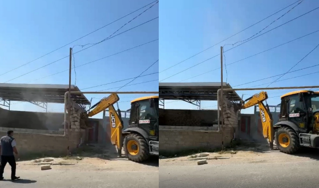 FHN Masazırda qanunsuz tikintinin qarşısını alıb