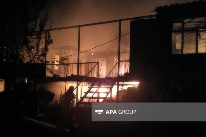 Şahbuzda güclü yanğın: Evlər külə döndü