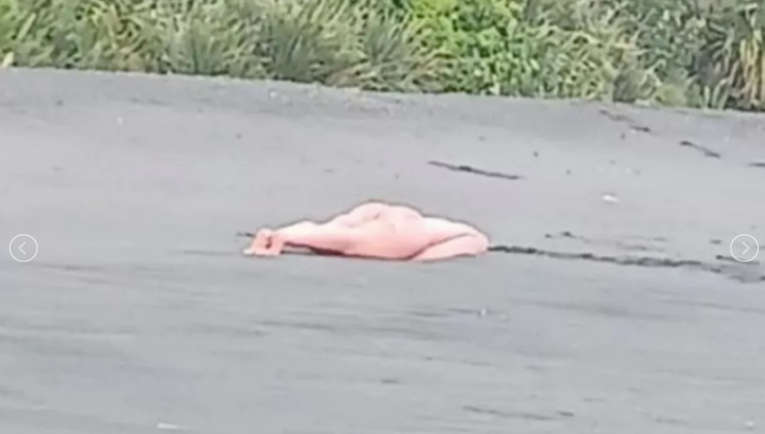 Çimərlikdə başsız "bədən" gördüyünü deyən qadın dərhal polisə xəbər verdi - Fotolar