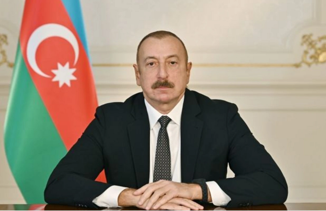 Prezident İlham Əliyev Astanada dövlət başçılarının şərəfinə rəsmi qəbulda iştirak edib