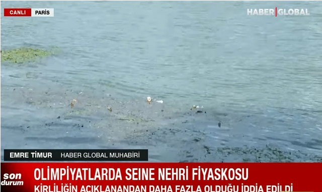 Olimpiyadada Sena çayı fiaskosu