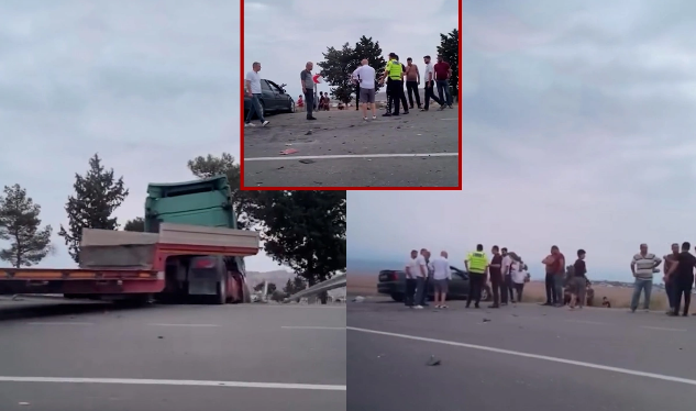 Şəkidə ağır yol-nəqliyyat hadisəsi: Ölən və yaranalan var