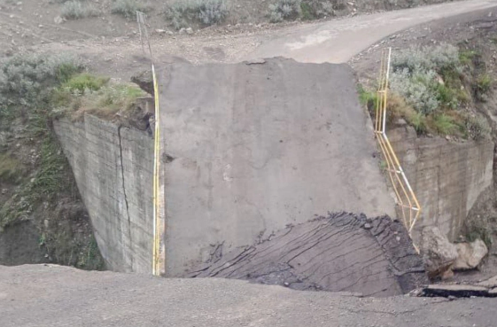 Xınalıq yolunda güclü selin dağıtdığı körpü nə vaxt bərpa ediləcək?