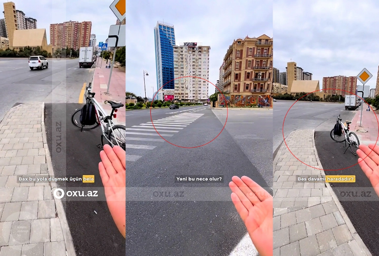 8 Noyabr prospektindəki velosiped zolağının yarımçıq qalmasının SƏBƏBİ