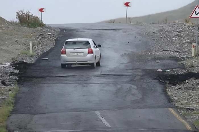 İnsanları ölümə aparan yol: Burada maşın sürmək qeyri-mümkündür