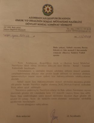 ƏƏSMN-nin əməkdaşları 1-ci qrup gözdən əlili "zəlil" edirlər -FOTO/VİDEO