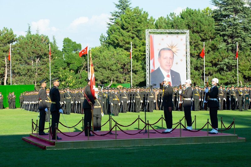Ərdoğanın şəhid ailələrimizlə görüşündən - Fotolar