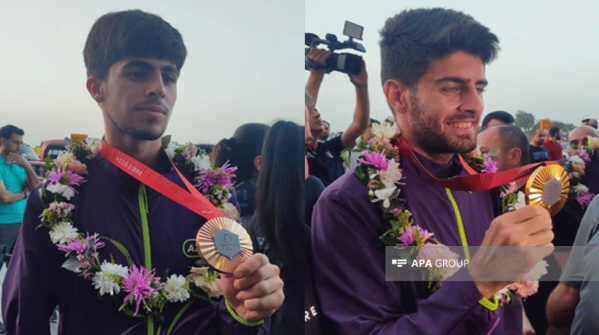 1 qızıl və 1 bürünc medal qazanan parataekvondoçularımız vətənə döndü