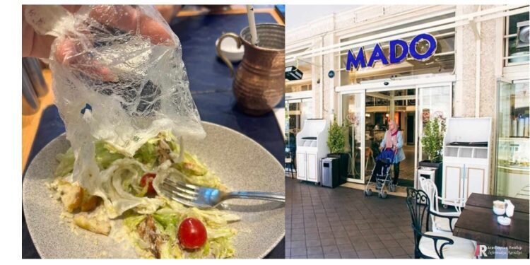 "Mado"- da sezar salatın içindən sellofan, əlcək, paltar-hər şey çıxa bilər – FOTOFAKT