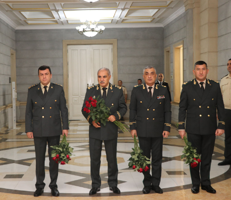 Hərbi Prokurorluqda milli prokurorluq orqanlarının yaradılmasının 106-cı ildönümünə həsr olunmuş mərasim keçirilib