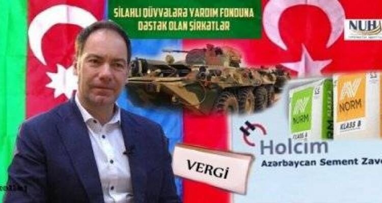 "Holcim"in direktorundan Azərbaycan və Türkiyə bayrağına hörmətsizlik