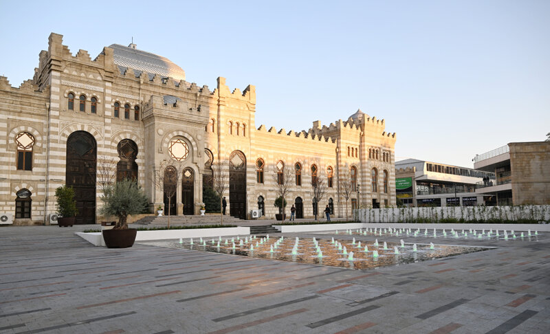 "28 May" stansiyasının qarşısı hazırda belədir - Fotolar