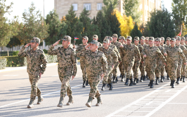 Hərbi prokuror DİN-in Daxili Qoşunlarının hərbi qulluqçuları ilə görüşüb