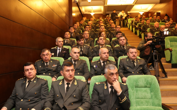 Hərbi Prokurorluqda Ulu Öndər Heydər Əliyevin vəfatının 21-ci ildönümü ilə bağlı anım mərasimi keçirilib