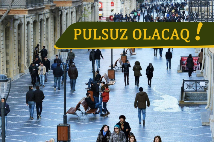 2025-ci ildən vətəndaşlar üçün PULSUZ OLACAQ