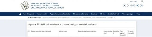 Səhiyyə Nazirliyində "Volqa" əməliyyatı: Dövlətdən 10 min "yeyən" maşını 3 minə satdılar - SƏNƏDLƏR