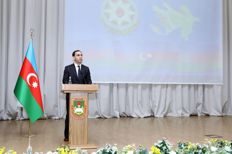 Naxçıvan Hərbi Kollecində "Konstitusiya və Suverenlik İli" çərçivəsində tədbir keçirilib - FOTOLAR