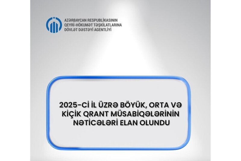 "İstehlakçıların Maarifləndirməsinə Dəstək" İB 2025-ci il üzrə böyük, orta və kiçik qrant müsabiqələrinin qalibi oldu