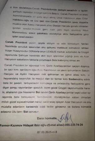 Göygöl rayonunda Azər Hacıyevin aqrar sektorda hökmü və özbaşınalıqları - FOTO