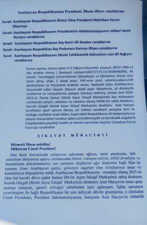 Göygöl rayonunda Azər Hacıyevin aqrar sektorda hökmü və özbaşınalıqları - FOTO