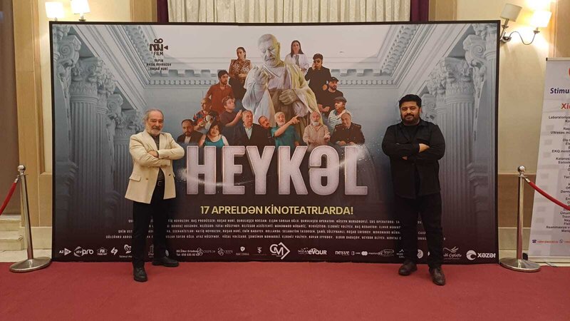 "Heykəl" komediya filminin möhtəşəm qala gecəsi keçirilib - FOTOLAR - VİDEO