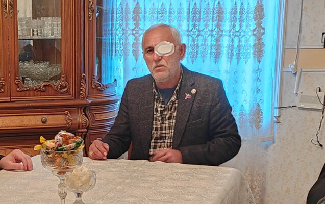 Şəhid atası torpağının əlindən alındığını deyir