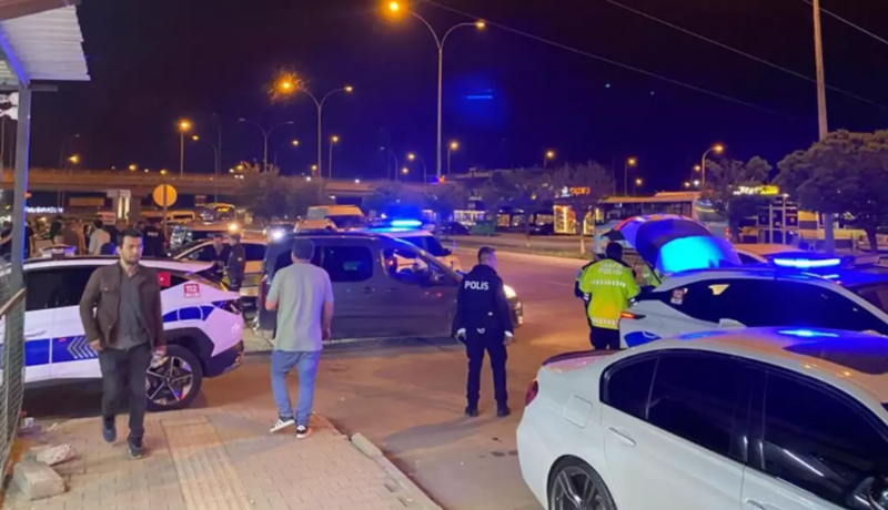 Motosikletlə polisə çırpıldı, qısa müddətdə yaxalandı