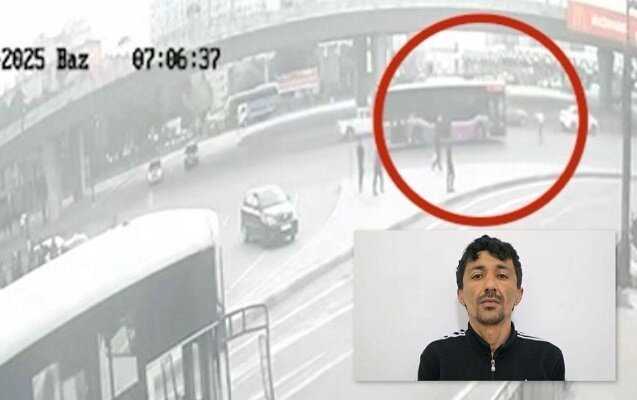 Özünü maşınların altına atan şəxs tutuldu - Foto - Video