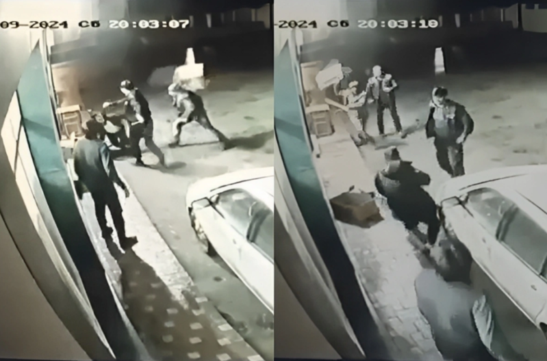 Paytaxtda 26 yaşlı gəncin qətlə yetirilməsinin DƏHŞƏTLİ GÖRÜNTÜLƏRİ