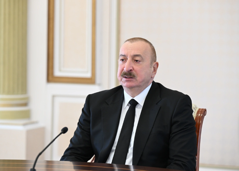 İlham Əliyev TDT-nin daxili işlər nazirlərini qəbul edib