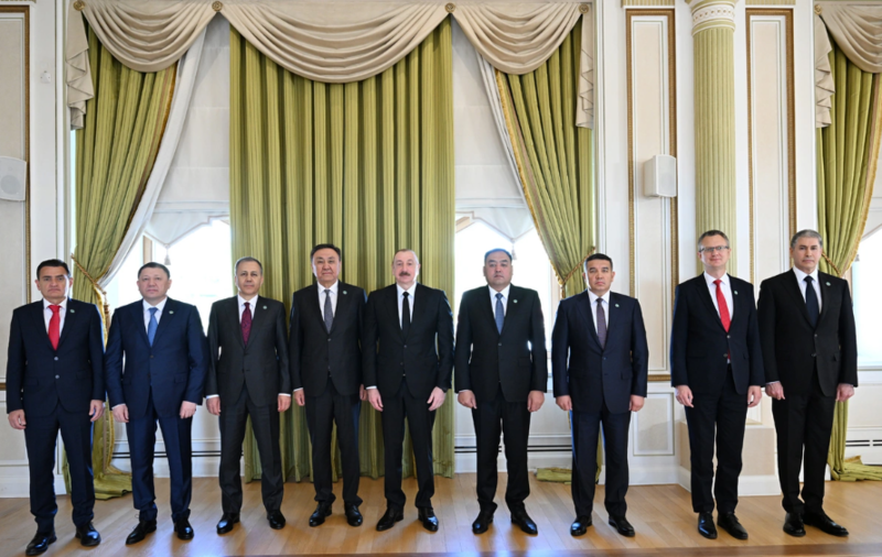 İlham Əliyev TDT-nin daxili işlər nazirlərini qəbul edib