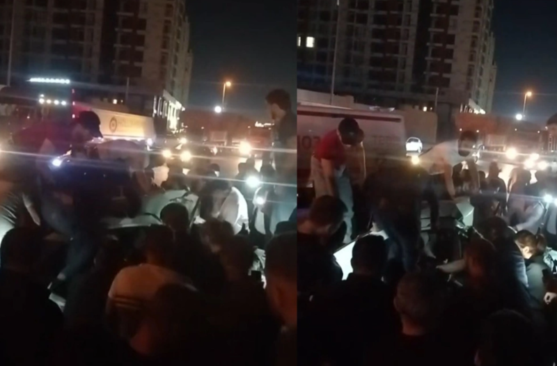 Gecə saatlarında Bakıda ağır qəza - Xəsarət alanlar var