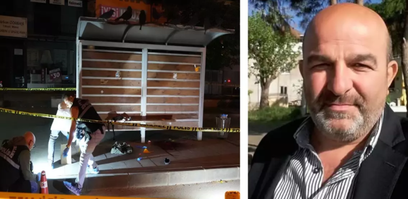 Keçmiş polis avtobus dayanacağında özünü başından vurdu