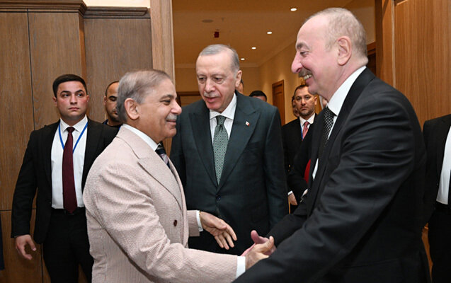 Laçında Azərbaycan, Türkiyə və Pakistan Zirvə görüşü keçirildi - Fotolar - Yenilənib