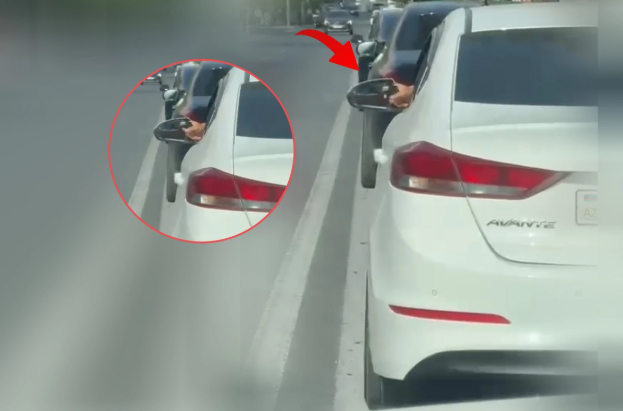 Bakıda oyuncaq silahla qorxu yaradan sürücü həbs edilib