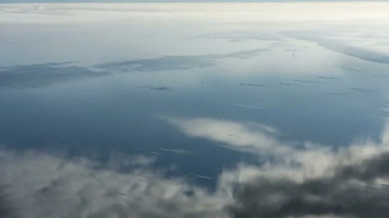 160 ildən sonra ilk: Xəzərdə "kabus ada" peyda oldu (FOTO)