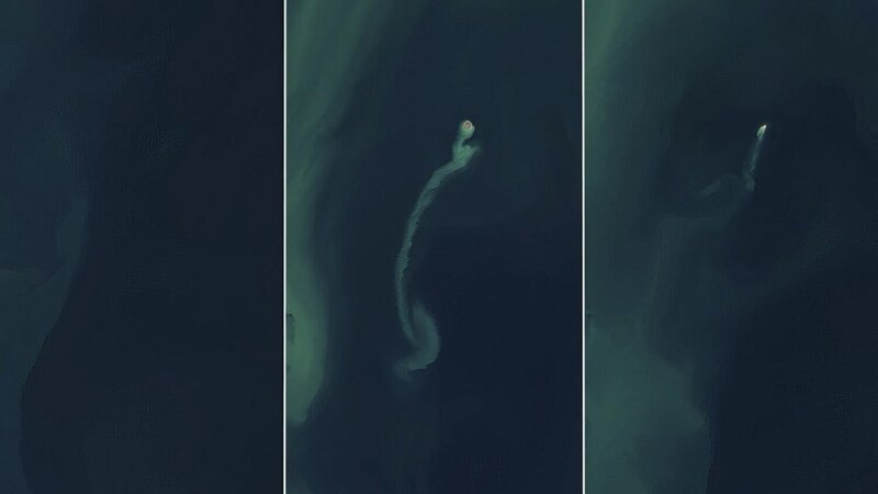 160 ildən sonra ilk: Xəzərdə "kabus ada" peyda oldu (FOTO)